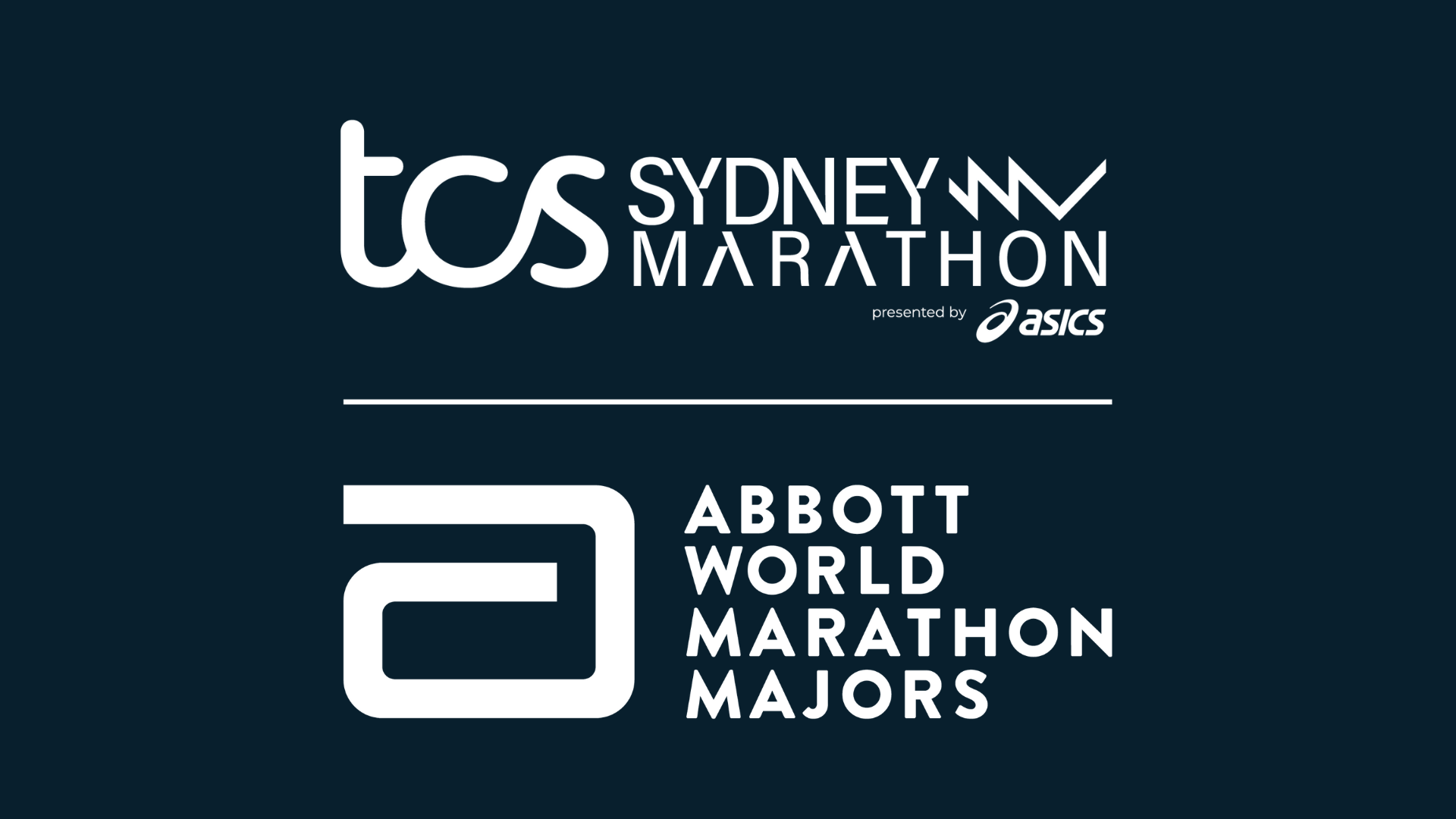 TCS Sydney Marathon presented by ASICS Logo